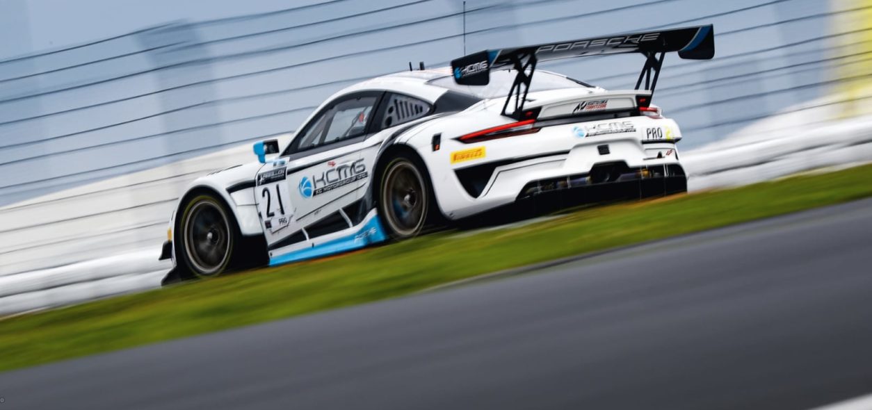 Edoardo Liberati charges to superb top ten finish in the GT World Challenge Europe debut