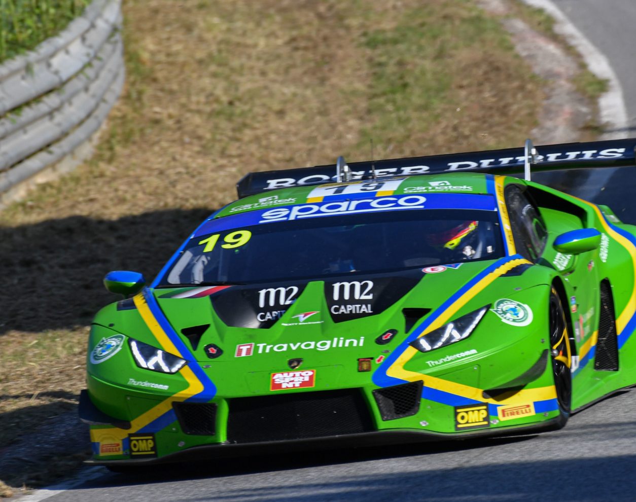 Edoardo Liberati in pista al Mugello per il secondo appuntamento dell'Italiano GT Endurance