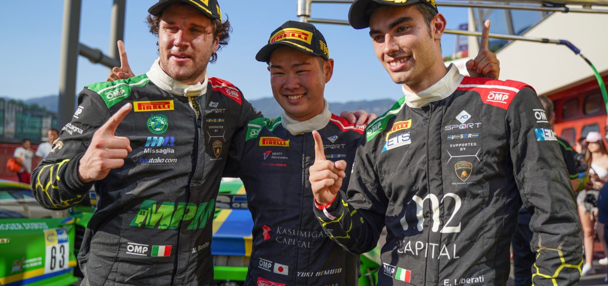 Liberati a segno al Mugello con la Lambo del team VSR nell’Italiano GT